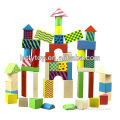 Wooden kids building blocks toys